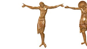 Set of 6 models of the crucifixion of christ 3d print model