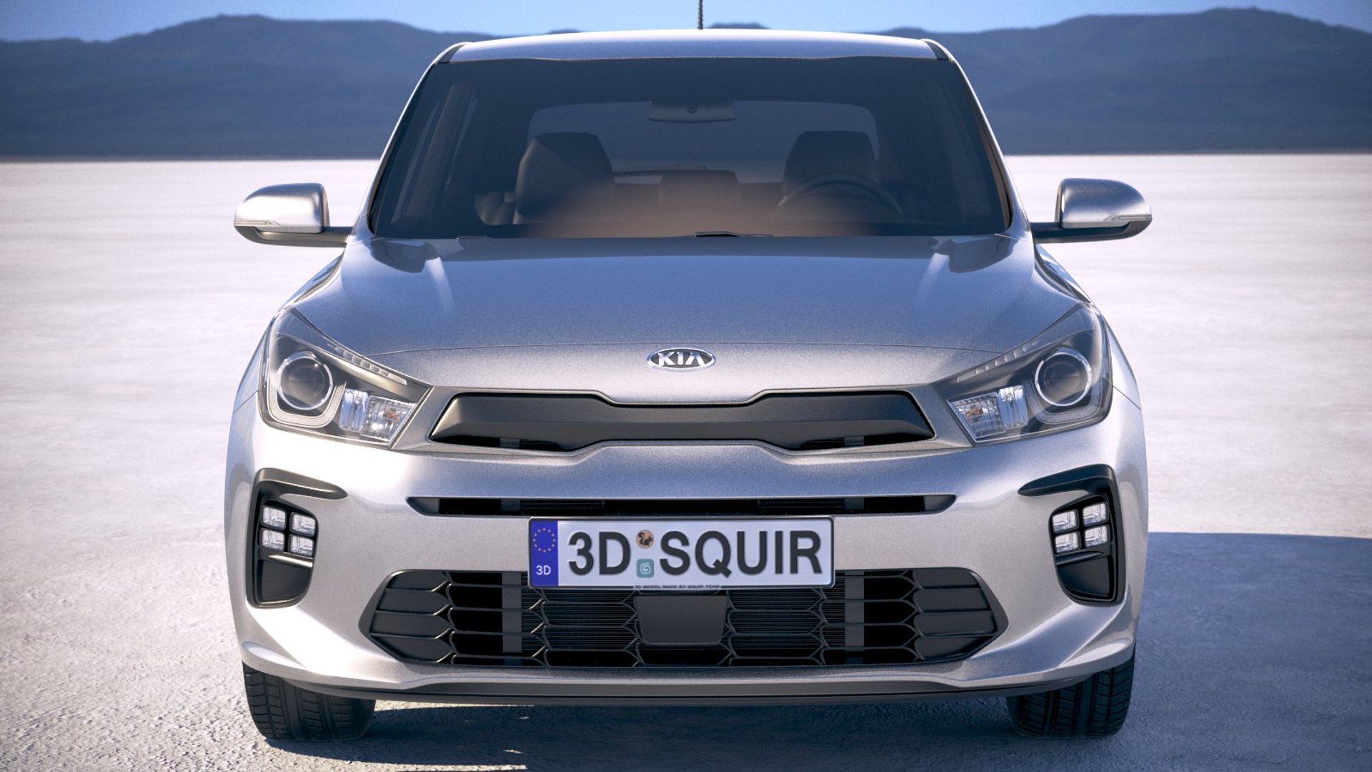 Kia Rio Gt 3D Model - TurboSquid 1252520