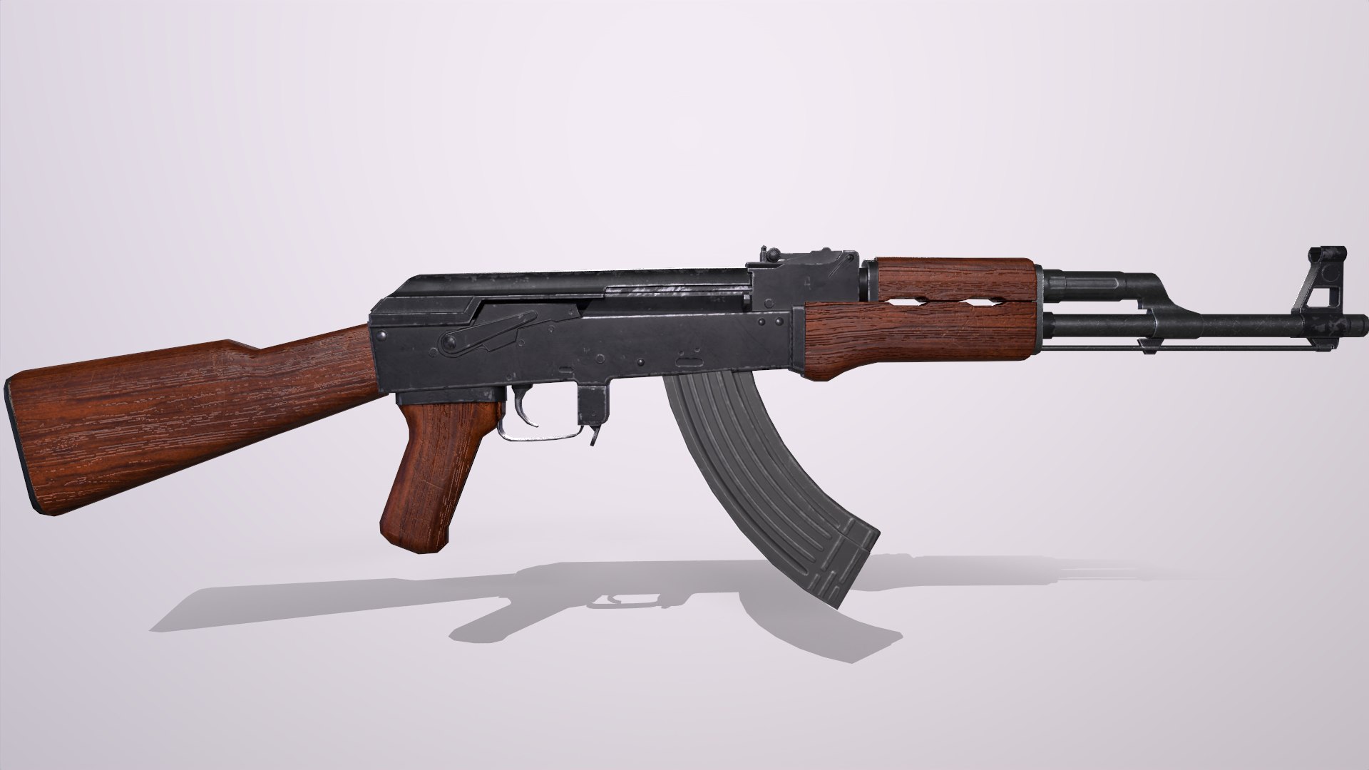 3D AK47 Kalashnikov - TurboSquid 1813796