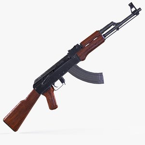 3D AK47 Kalashnikov