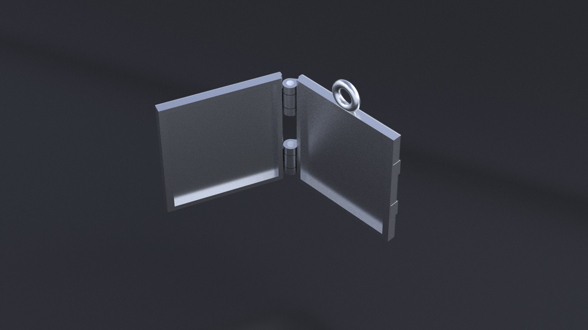 Stylish Futuristic Locket-pendant For Cnc Or Print 3D Model ...