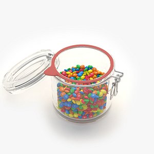 Jar With m&ms