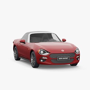 Fiat 124 2017 3D