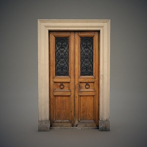 Wooden door