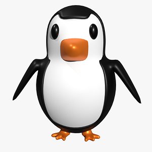 penguin 3D model