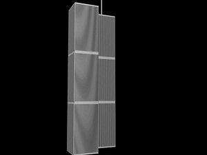 3d model twin towers world trade