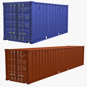 3D intermodal container