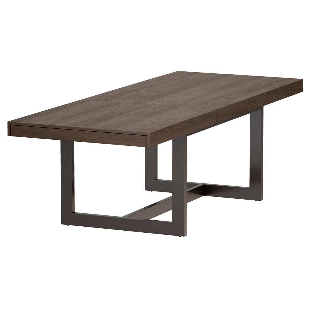3D Archive Extension Storage Dining Table Open TurboSquid 1722415