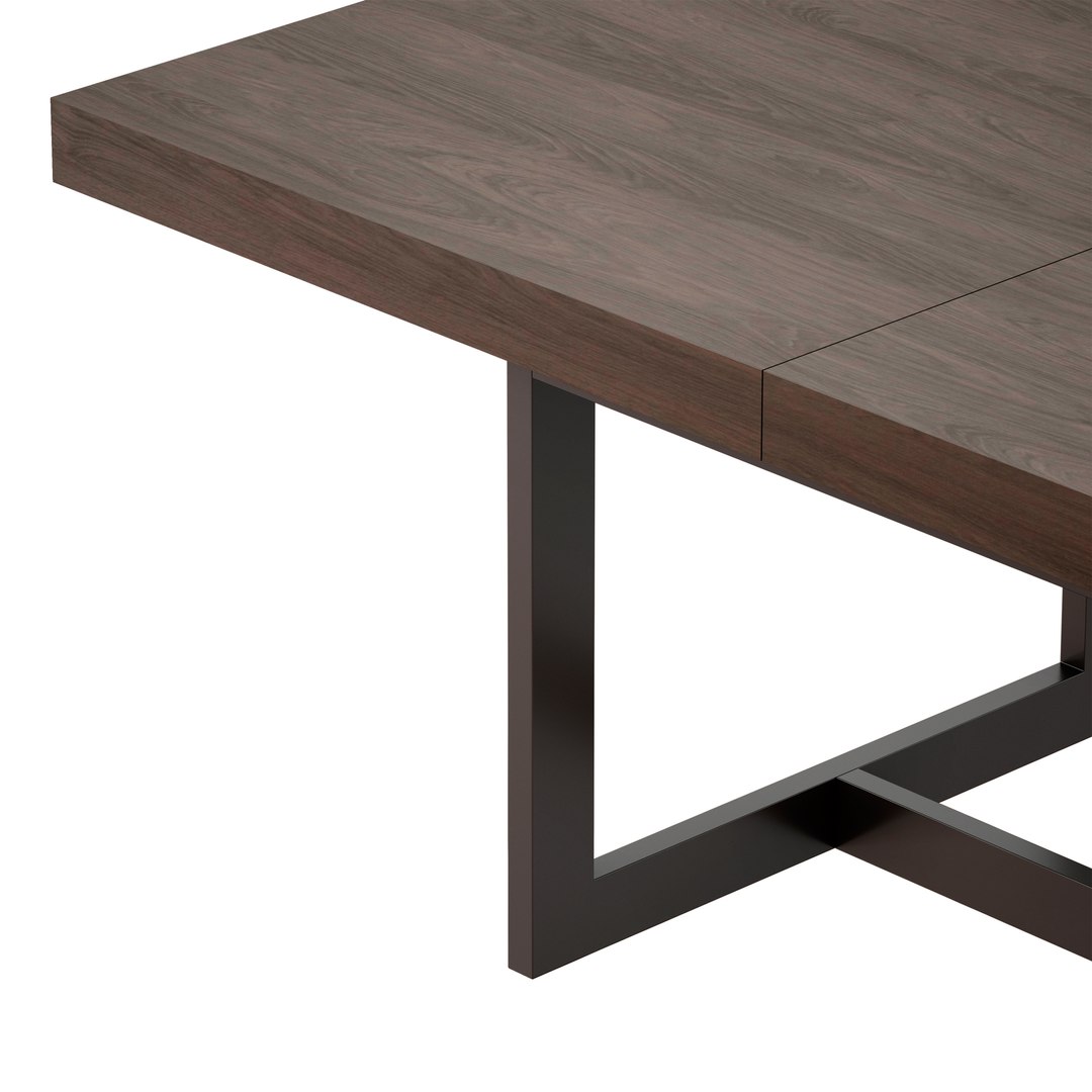 3D Archive Extension Storage Dining Table Open TurboSquid 1722415