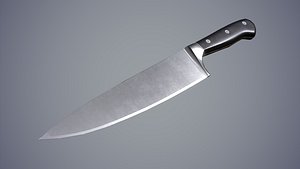3D Kitchen Knife model