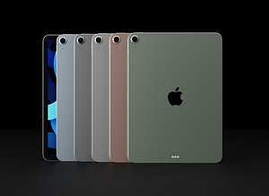 apple ipad air 4 3D model