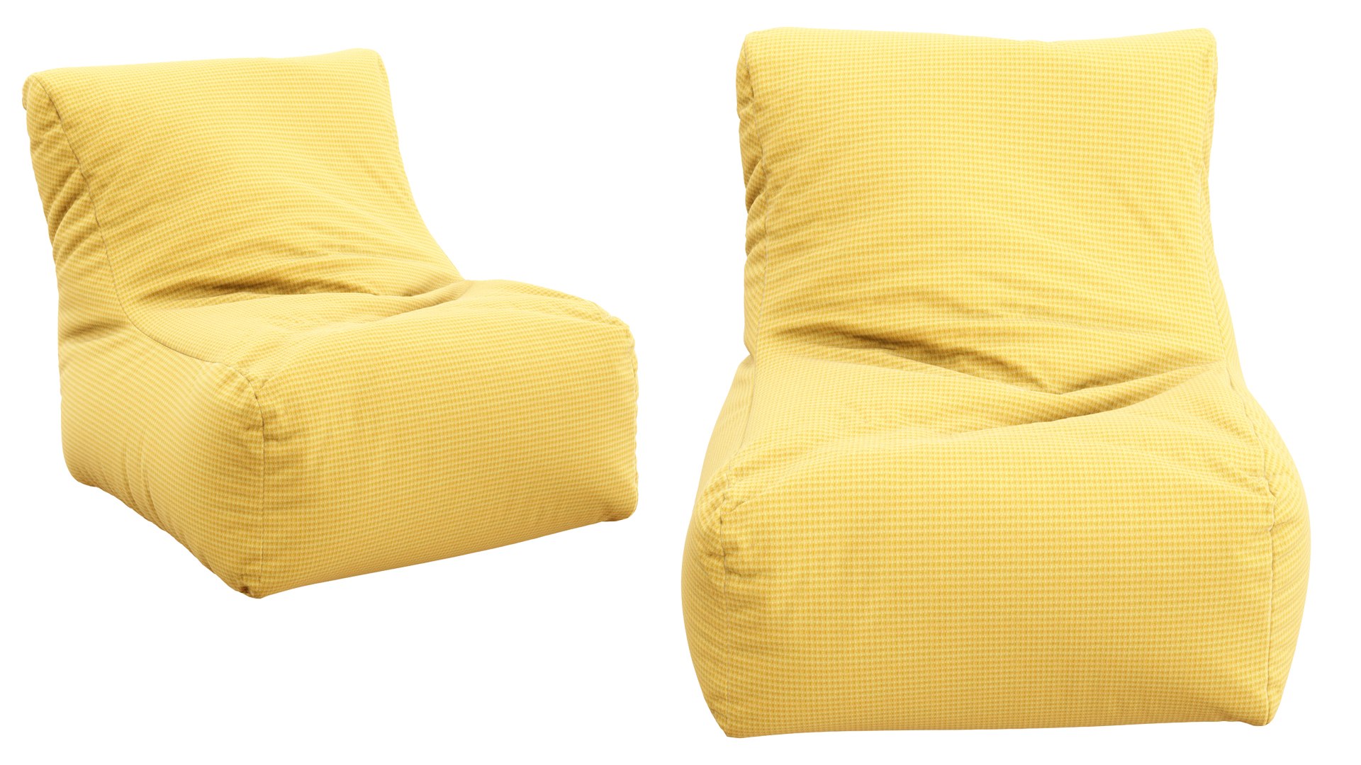 3D Bean Bag Seat 100 TurboSquid 2054788