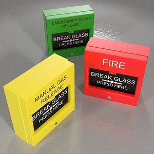 Break glass unit