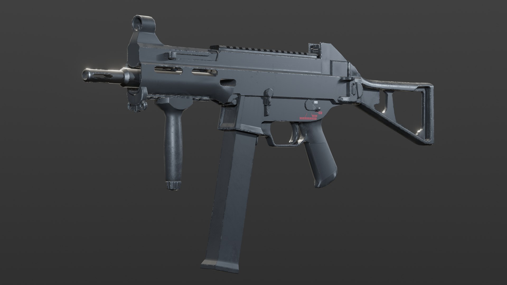 Hk Ump 45 3D Model - TurboSquid 1420622