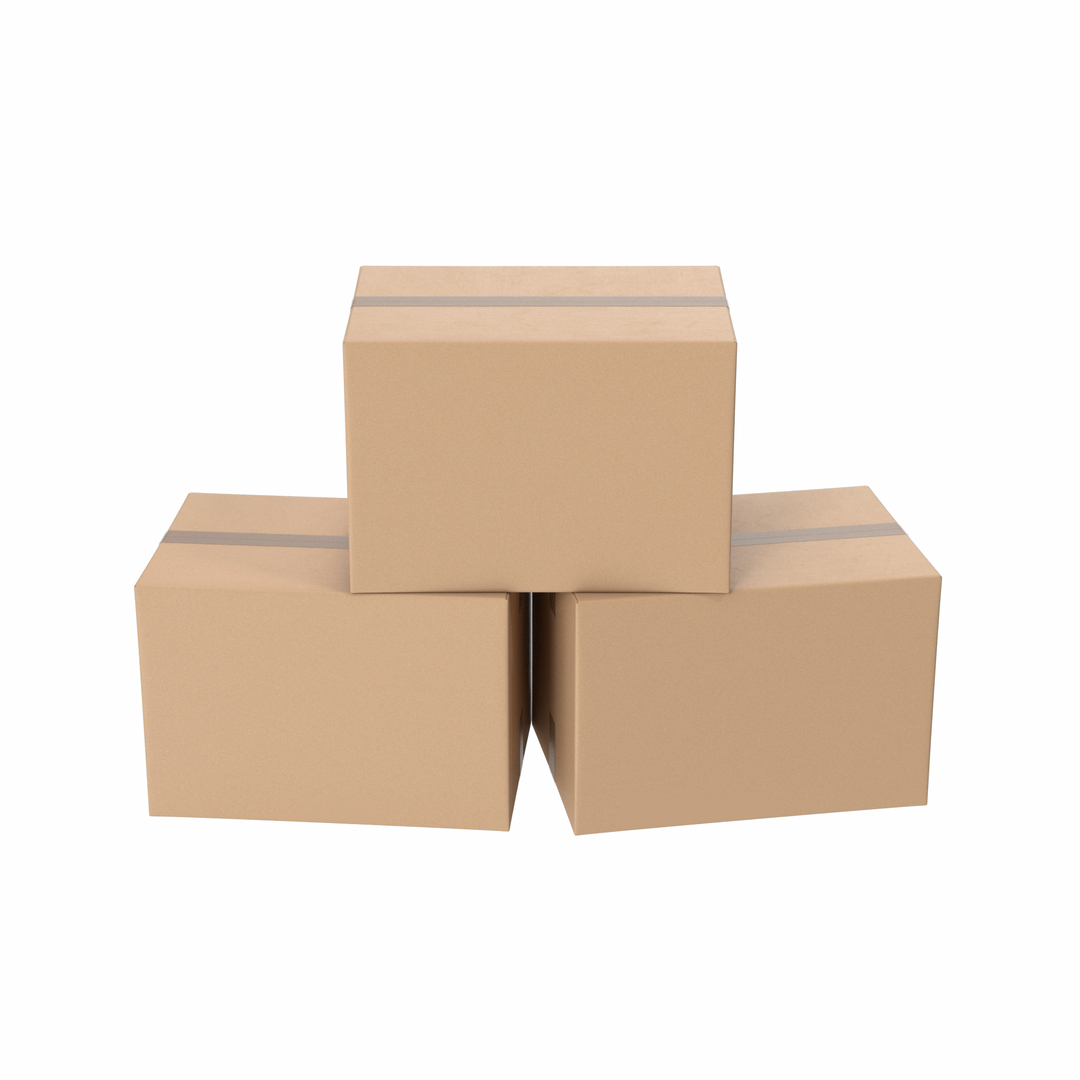 Cardboard Boxes Stack 3D - TurboSquid 2132840