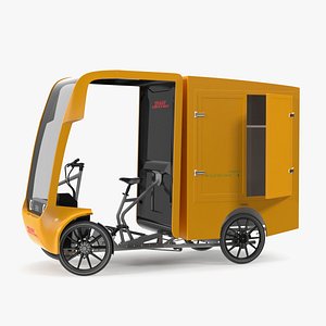 Electric Cargo Bike EAV DHL Rigged