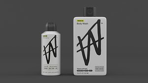 3D W By Jake Paul Body Wash