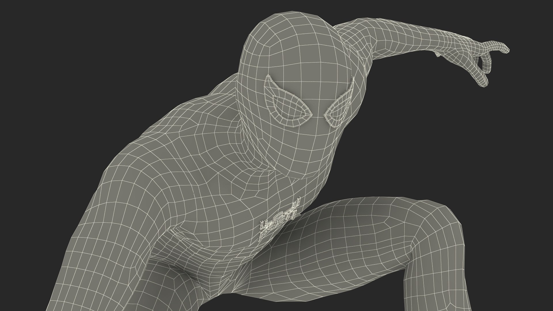 3D Spiderman Black Suit Ready Pose - TurboSquid 2097786
