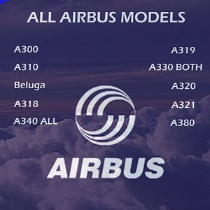 - All Airbus models!! -