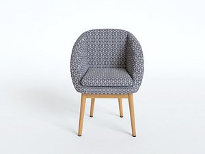3D model chair jimi