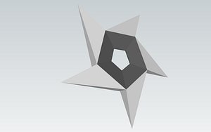 Ninja Shiruken model