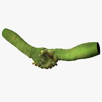 Handshake Green Goblin Hands
