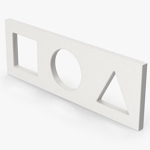 Shape Toy Platform 3D model