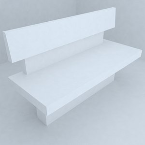 3d park benches