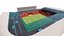 Soccer Stadium Revit- Manchester United Stadium Fan