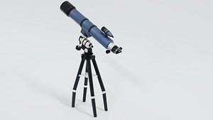 telescope 3D model