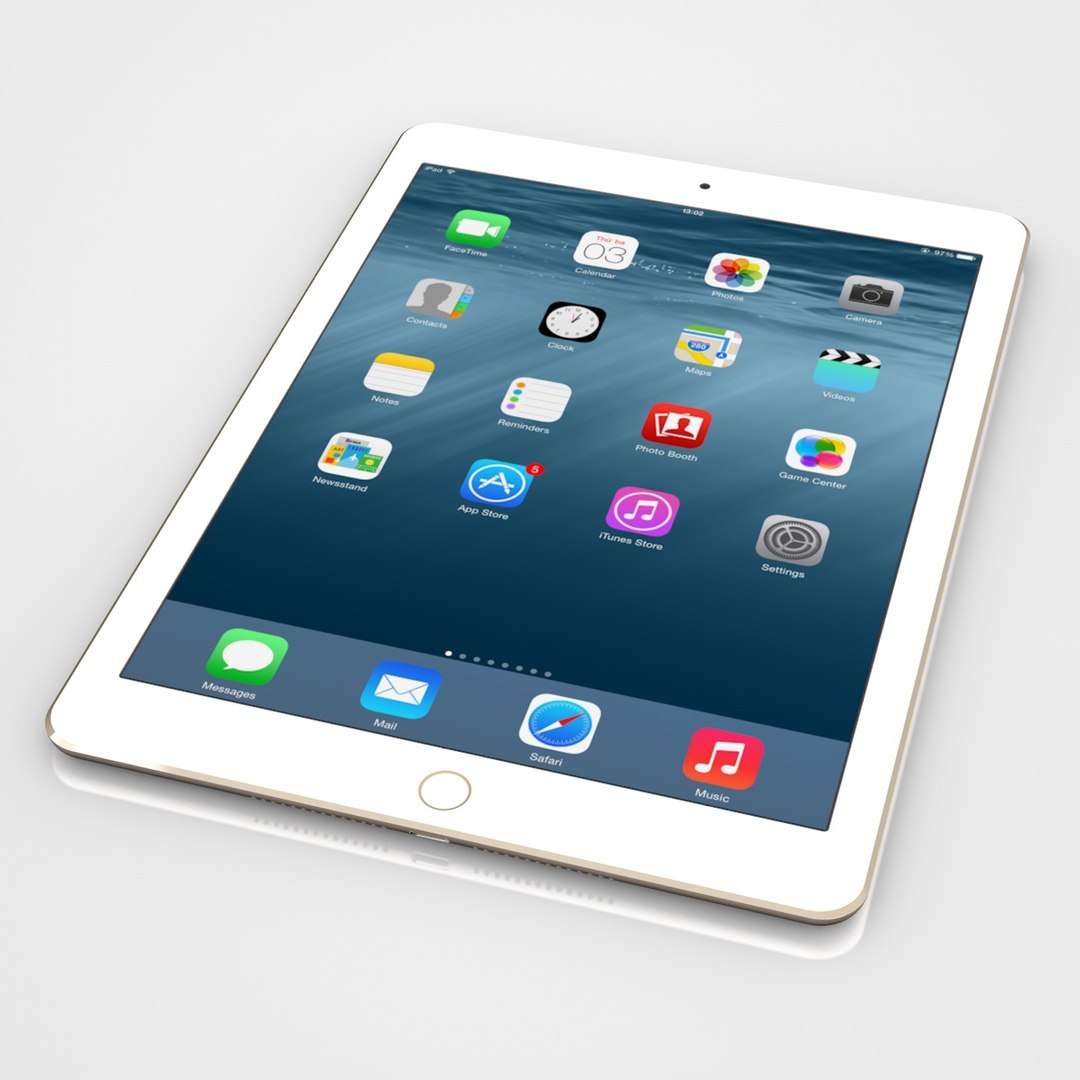 3dsmax Apple Ipad Air 2