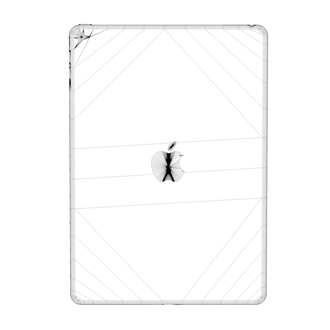 3dsmax Apple Ipad Air 2