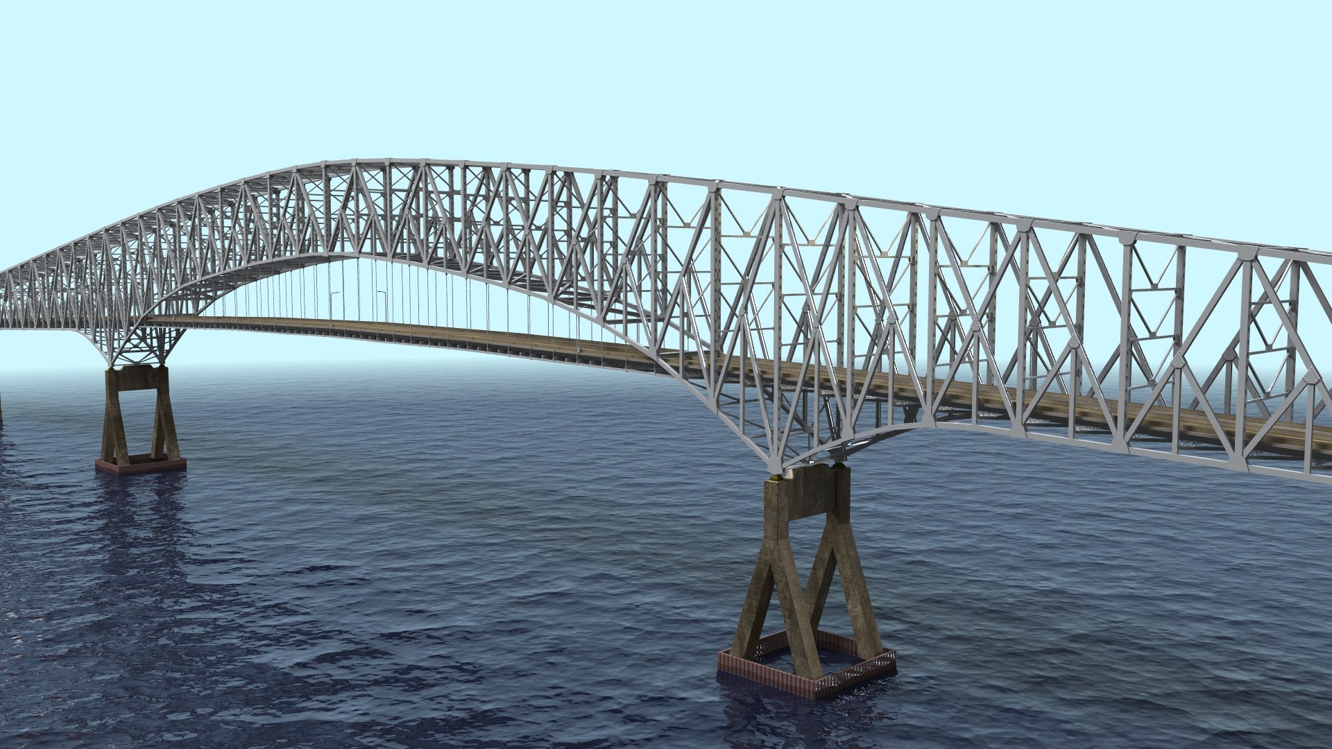 Francis Scott Key Bridge 3D-Modell - TurboSquid 2209576