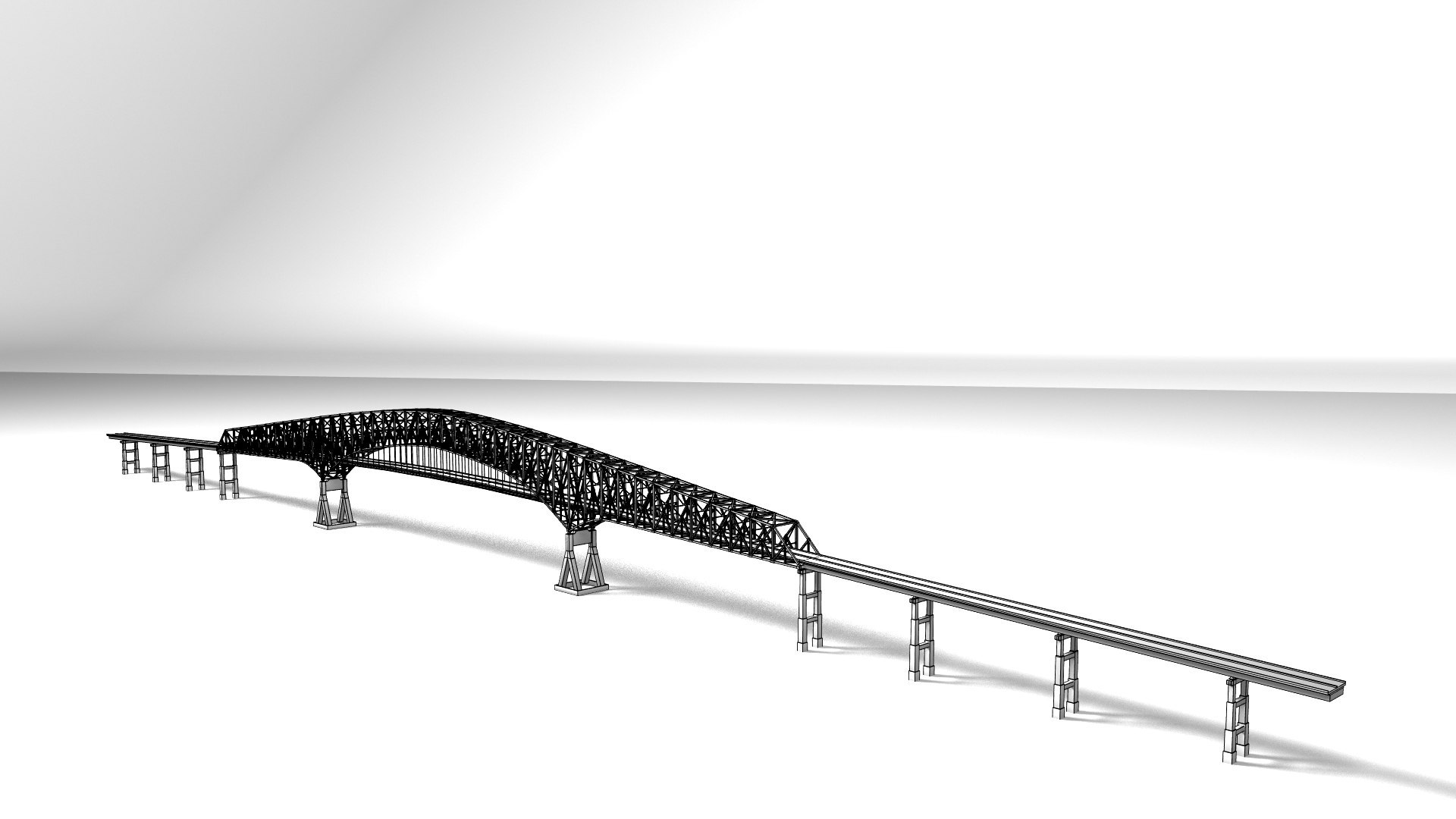 3D Francis Scott Key Bridge - TurboSquid 2209576