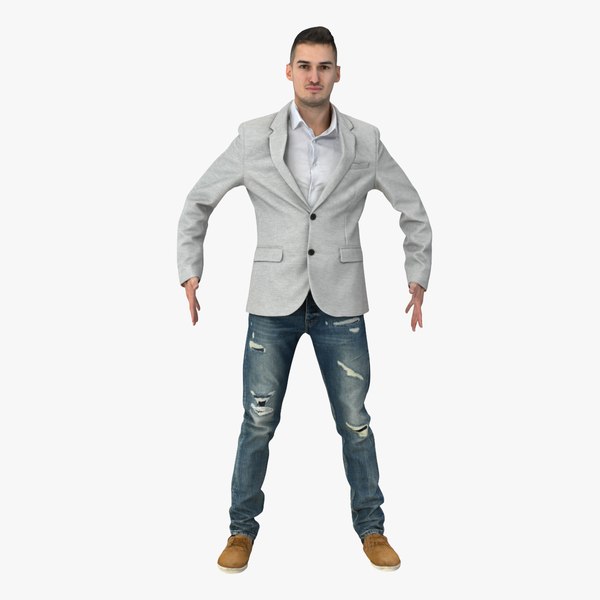 Asher Business A Pose 3D TurboSquid 2015287