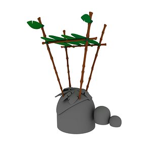 3D tropical tower