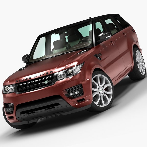 3d 2014 land rover range model