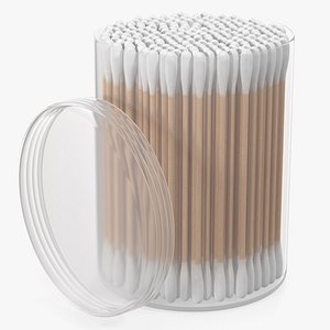 Hygienic Cotton Swabs 3D Model