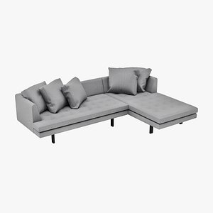 3d model niels edward sofa