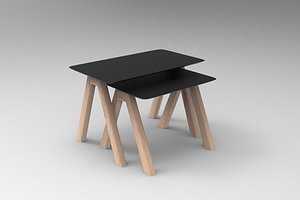 3D Monk Low Table