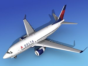 boeing 737-700 737 airlines 3d max