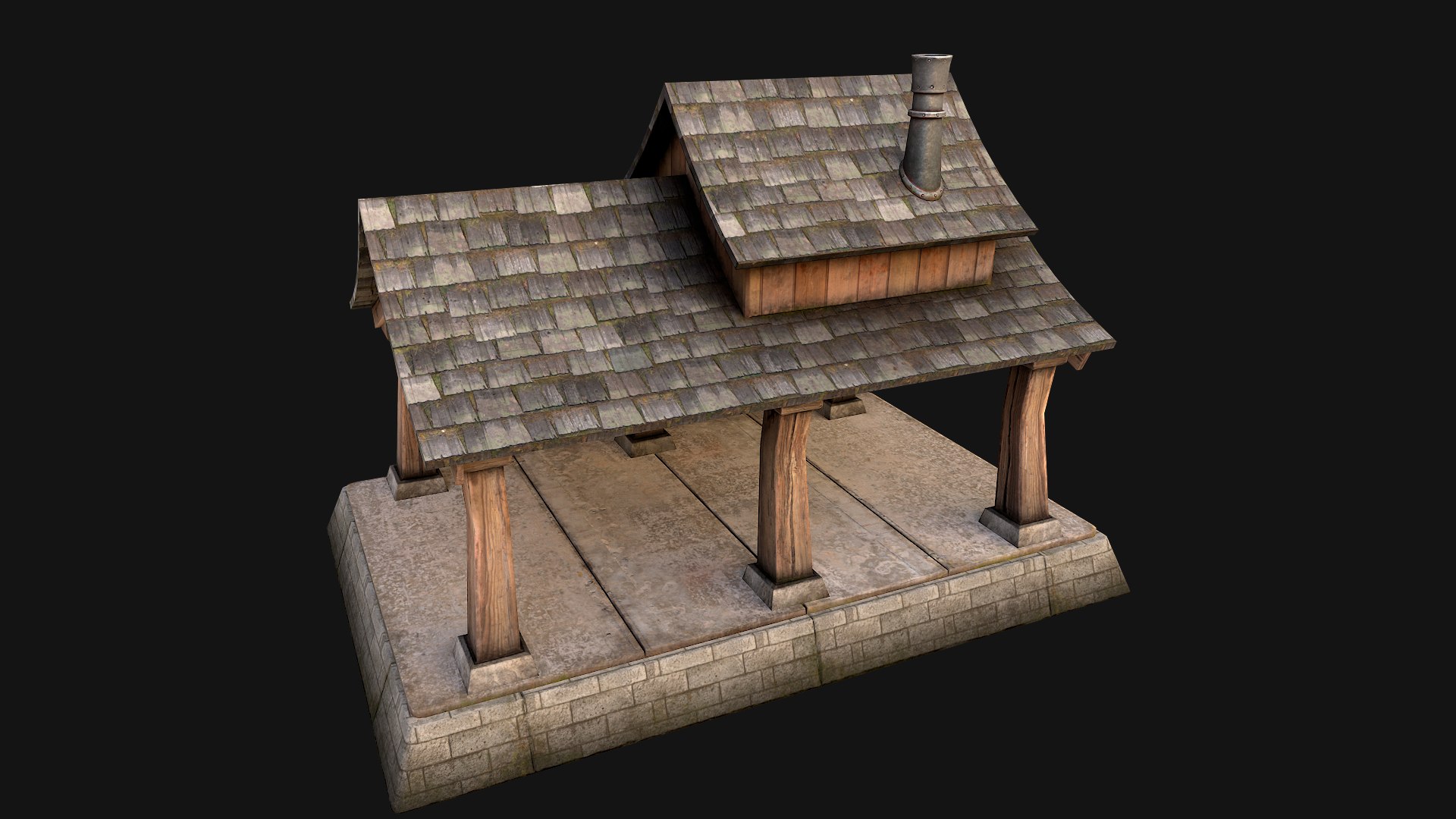 Medieval Storage 3D model - TurboSquid 1876061