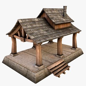 Medieval Storage 3D model