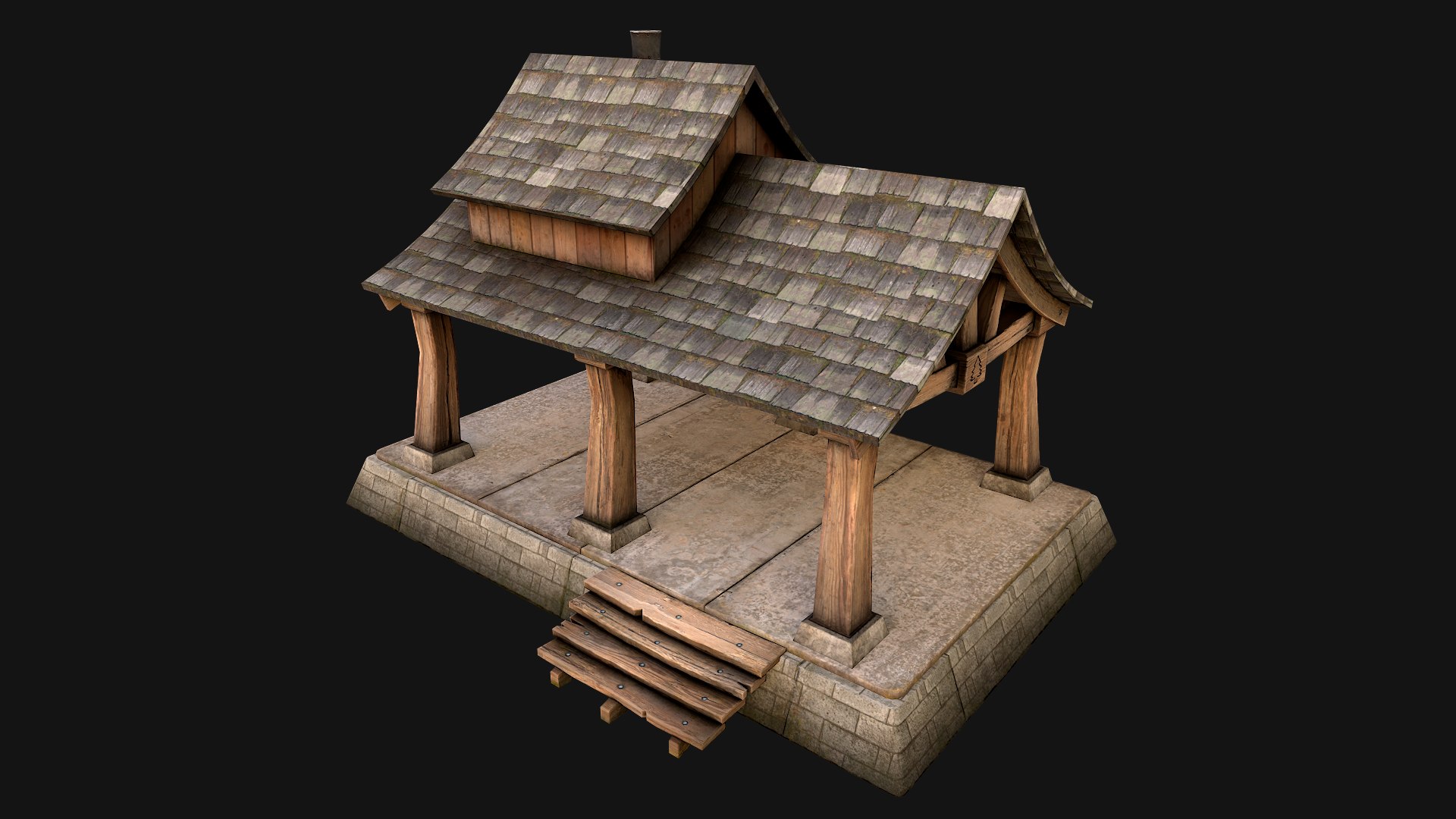 Medieval Storage 3D model - TurboSquid 1876061