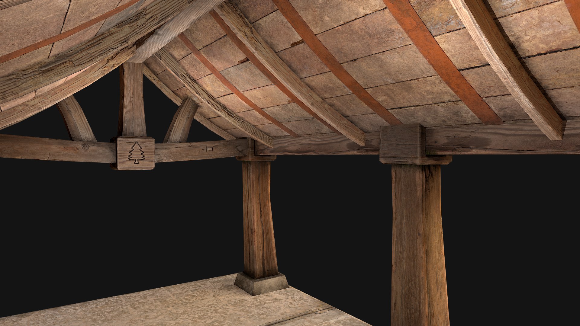 Medieval Storage 3D model - TurboSquid 1876061