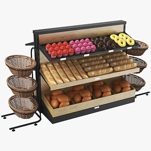 Supermarket Bakery Display