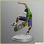 Patineur blanc 11414 tris