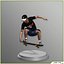 Patineur blanc 11414 tris