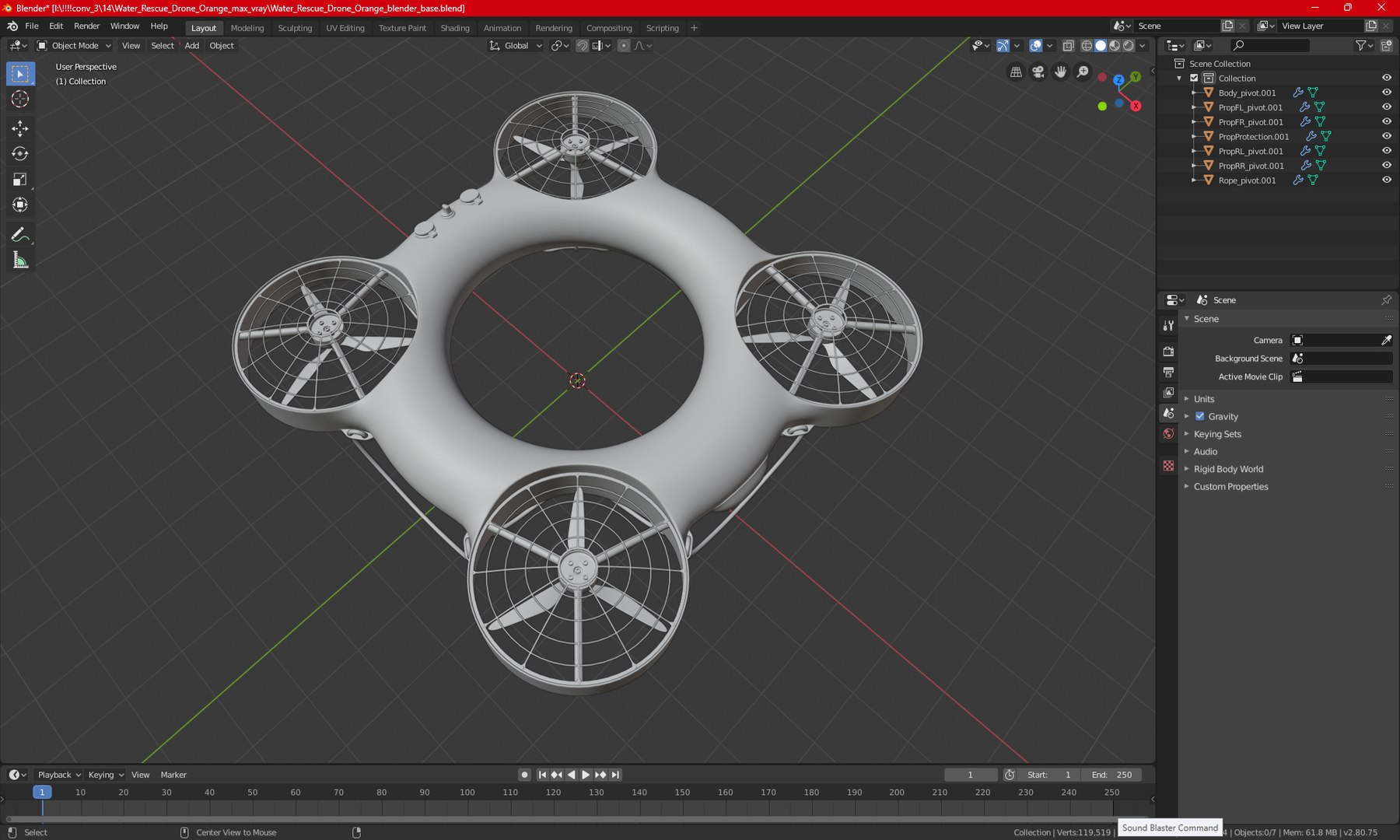 Water Rescue Drone Orange 3D model https://p.turbosquid.com/ts-thumb/fp/5EnDS1/yV/waterrescuedroneorange3dsmodel023/jpg/1719425937/1920x1080/fit_q87/b3353d3f026a6b46bf04d7ae8e99ce6c8797a5fd/waterrescuedroneorange3dsmodel023.jpg