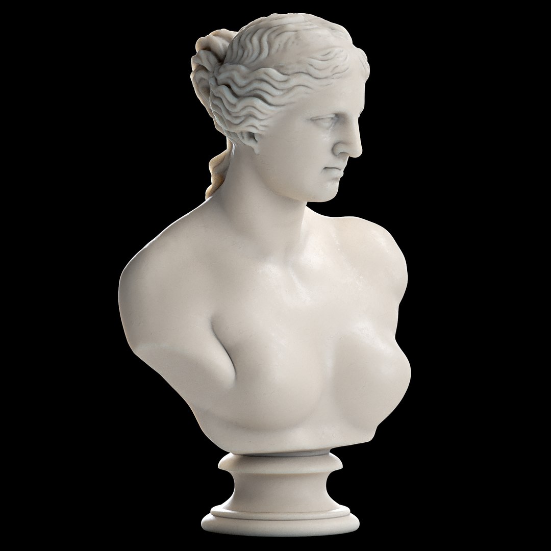 3D Model Venus De Milo Bust - TurboSquid 2026157